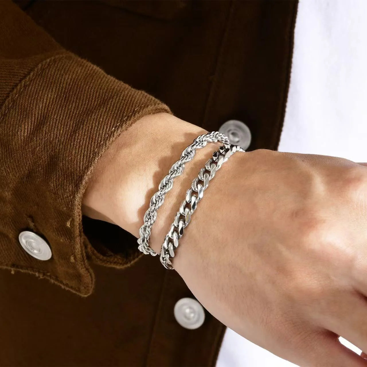 Stainless Steel Men's Bracelet